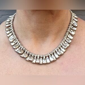 UNOde50 Silver Statement Necklace
